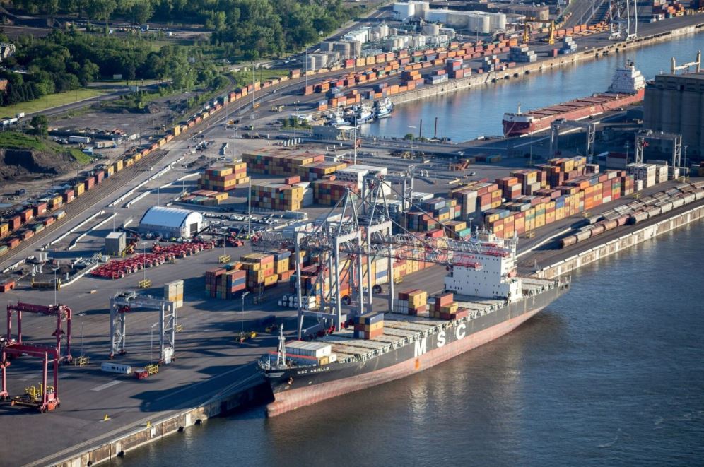 Terminal Viau, Port de Montréal, Québec